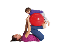 Gymnic Physio-Roll Fitness Ball, 34 Inch, Red, Each Item Number 009161