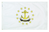 Annin Nylon Rhode Island Heavy Weight Outdoor State Flag, 3 X 5 ft, Item Number 017217
