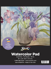 Watercolor Paper, Watercolor Pads, Item Number 1594174