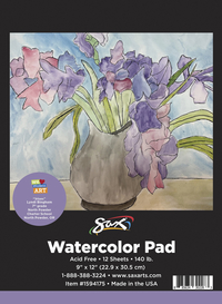 Watercolor Paper, Watercolor Pads, Item Number 1594175
