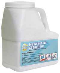 Spill Magic Disinfecting Absorbent Powder, 2 Pound Bottle, Item Number 2003339
