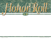Achieve It! A/B Honor Roll Recognition Awards, Blank Item, 11 x 8-1/2 Inches, Pack of 25, Item Number 2105081