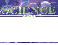 Achieve It! Science Recognition Awards, Blank Item, 11 x 8-1/2 Inches, Pack of 25, Item Number 2105082