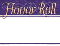 Achieve It! Honor Roll Recognition Awards, Blank Item, 11 x 8-1/2 Inches, Pack of 25, Item Number 2105095