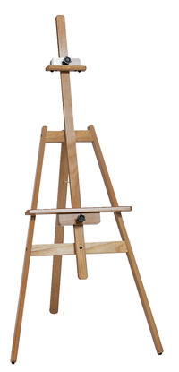 Jack Richeson Lyptus Navajo Easel, 58 in H X 27-1/2 in W X 22 in D, Hardwood, Item Number 219486