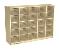 Childcraft Mobile Cubby with 25 Clear Trays, Item Number 296153