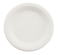 Chinet Classic White Heavy Duty Microwaveable Paper Plate, 9 Inch, Reclaimed Fiber, Pack of 125, Item Number 425020