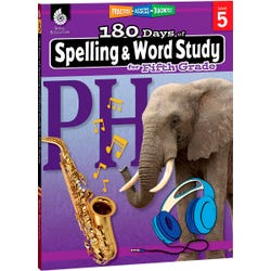 Image for Shell Education 180 Days of Spelling and Word Study for Fifth Grade from School Specialty