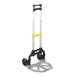 Image for Safco Stowaway Lightweight Hand Truck, 11 x 11 x 15-1/4 Inches (extended), 110 Pound Capacity, Aluminum Frame from School Specialty