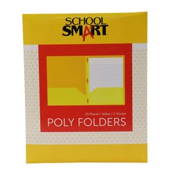 Poly 2 Pocket Folders, Item Number 2019628