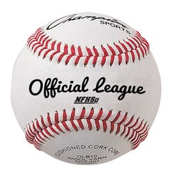Image for Champion Sports Official League Premium Baseball, Pack of 12 from School Specialty