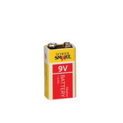 Image for School Smart 9V Alkaline Battery from School Specialty