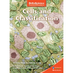 Delta Science Content Readers Cells and Classification Red Book, Pack of 8, Item Number 1278094
