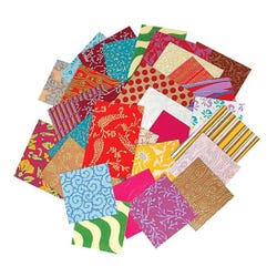 Image for Punjab Handmade Paper, Assorted Sizes and Colors, 1 lb from School Specialty