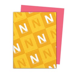 Image for Astrobrights Card Stock, 8-1/2 x 11 Inches, Plasma Pink, Pack of 250 from School Specialty