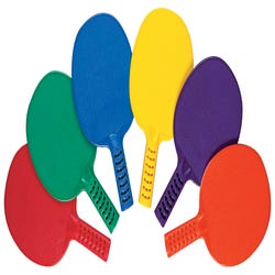 Image for Soft Unbreakable Table Tennis Paddle, Set of 6 from School Specialty