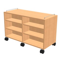 Image for Classroom Select NeoLink Straight Mobile Cabinet, Double Sided from School Specialty