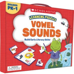 Image for Scholastic Learning Puzzles: Vowels Sounds, Grades PreK-1 from School Specialty