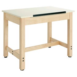 Image for Classroom Select Drafting Table, 36 x 24 x 30 Inches, Maple, Plastic from School Specialty