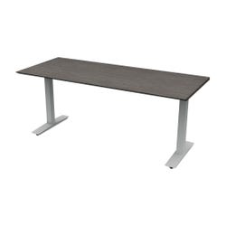 AIS Calibrate Series Height Adjustable Desk with Knife Edge, 72 x 30 Inches 4000719