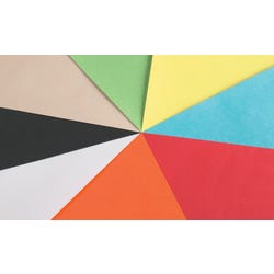 School Smart Bristol Board, 18 x 24 Inches, Assorted Colors, Pack of 100 085561