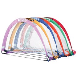 Image for PUGG Pop Up Goals, 4 Footer, Assorted Colors, Set of 6 from School Specialty