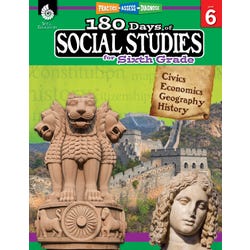 Image for Shell Education 180 Days of Social Studies for Sixth Grade from School Specialty