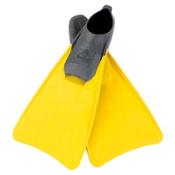 Image for Adult Floating Swim Fins, Size 7 to 9, Yellow, One Pair from School Specialty