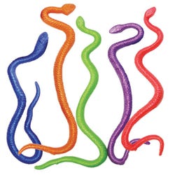 Play Visions Snake Stretchy Fidgets, Assorted Colors, Set of 5, Item Number 1378963