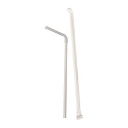 Image for Empress Flexible Straw, Paper Wrapped, Accordion Bend, 7-5/8 Inches, Case of 10,000 from School Specialty