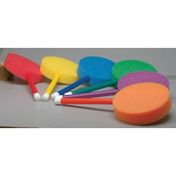 Image for Pull-Buoy Badminton Lollipop Paddles, Set of 6 from School Specialty