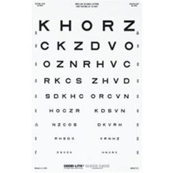 Image for Good Lite Acuity LD10 Snellen/Sloan Letter Chart from School Specialty