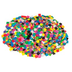 Roylco Double Color Mosaic Squares, 10000 Pieces Item Number 2090556