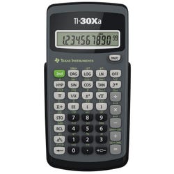 Image for Texas Instruments TI-30Xa Scientific Calculator, Black from School Specialty