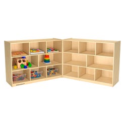 Childcraft Mobile Super-Sized Hide-Away Cabinet, 47-3/4 x 28-1/2 x 36 Inches, Item Number 202824