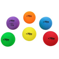 Sportime No Bounce Balls, Assorted Solid Colors, Set of 6, Item Number 2094879