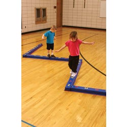 Image for WeeKidz A-Z Balance Beam Set, 71 x 4 x 3 Inches, Vinyl Cover, Set of 3 from School Specialty