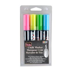 Image for Marvy Bistro Chalk Markers, Broad Tips, Assorted Colors, Set of 4 from School Specialty