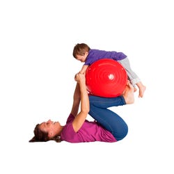 Image for Gymnic Physio-Roll Fitness Ball, 34 Inch, Red, Each from School Specialty