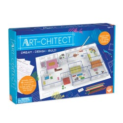 Mindware Art-chitect 3-D Home Design Architecture Kit 2134763