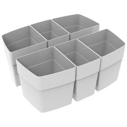 Image for Storex Sorting Cups for Storex Large Caddy, Gray, Pack of 36 from School Specialty