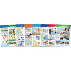 Image for NewPath Learning Bulletin Board Chart Set of 8, Diversity of Life, Grades 5-8 from School Specialty