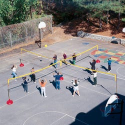 Image for Sportime FourCourt Volley Nets Only, Set of 4 from School Specialty