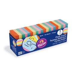 Image for Pacon Blank Flash Cards, Assorted Colors, 2 x 3 Inches, Pack of 1000 from School Specialty
