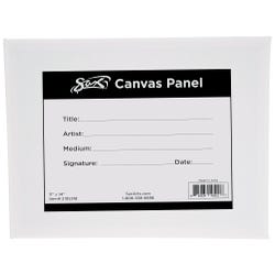 Image for Sax Genuine Canvas Panel, 11 x 14 Inches, White from School Specialty