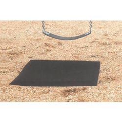 Image for Action Play Systems Wear Mat, 40 x 40 x 1-1/2 Inches, Black from School Specialty