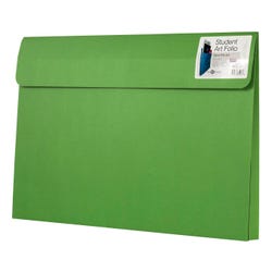 Image for Star Products Student Art Folio, 14 x 20 x 2 Inches, Green, Pack of 25 from School Specialty