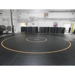 Image for Dollamur Standard Wrestling Mat With Flexi-Roll, Plain or With Competitive Circle from School Specialty
