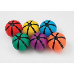 Image for Sportime Beach Balls, 10 Inches, Assorted Colors, Set of 6 from School Specialty
