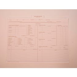 Image for Hammond & Stephens Health Record Insert for Cumulative Health Insert, 9 x 11-3/4 Inches, White Tab, Pack of 25 from School Specialty
